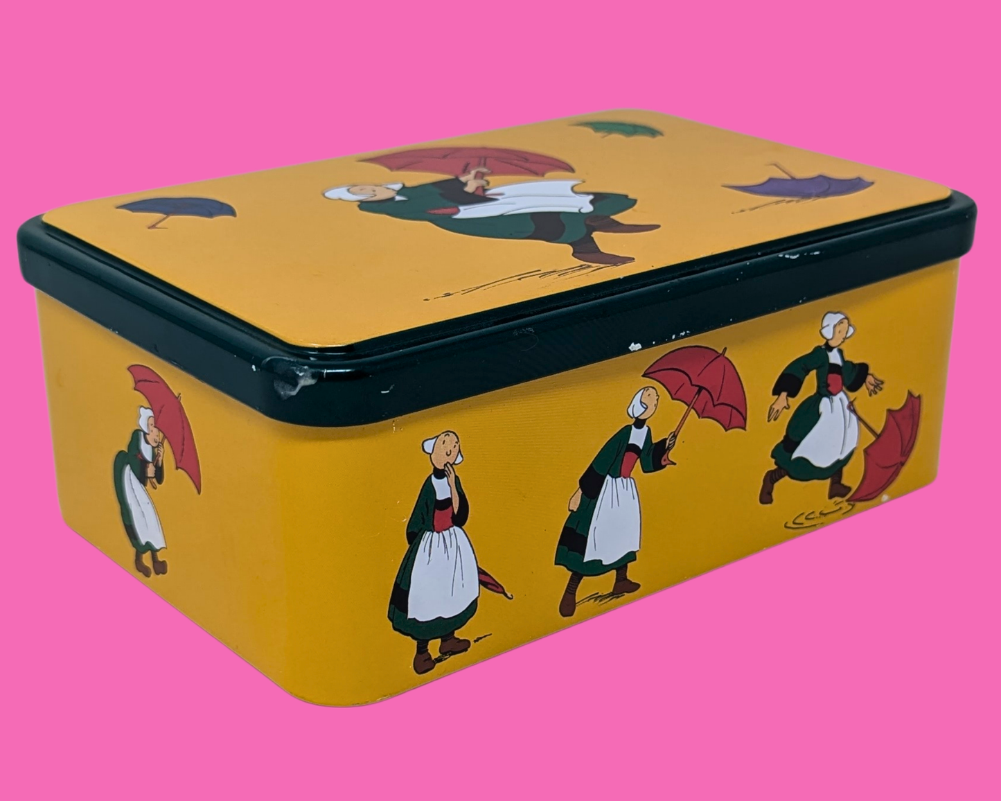 Vintage 1990's Bécassine Tin Box