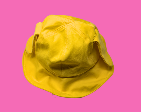 Y2K Pokémon, Pikachu Bucket Hat with Ears that Rise Up