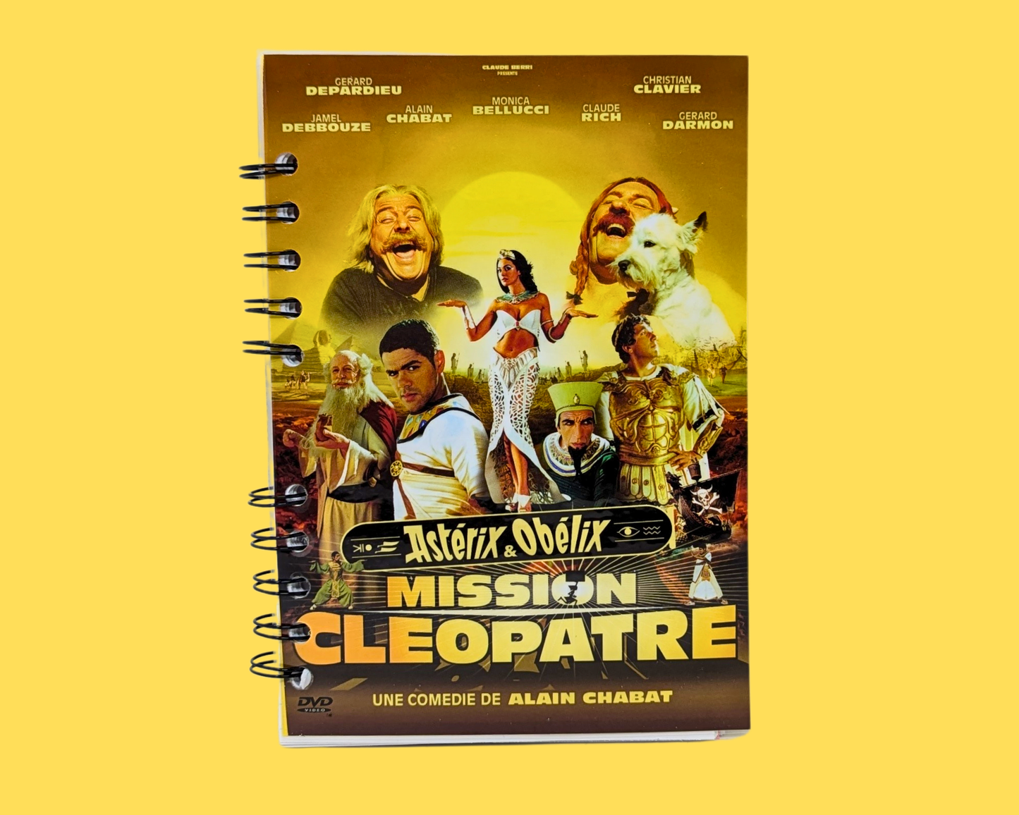 Astérix et Obélix Mission Cléopatre DVD Movie Notebook