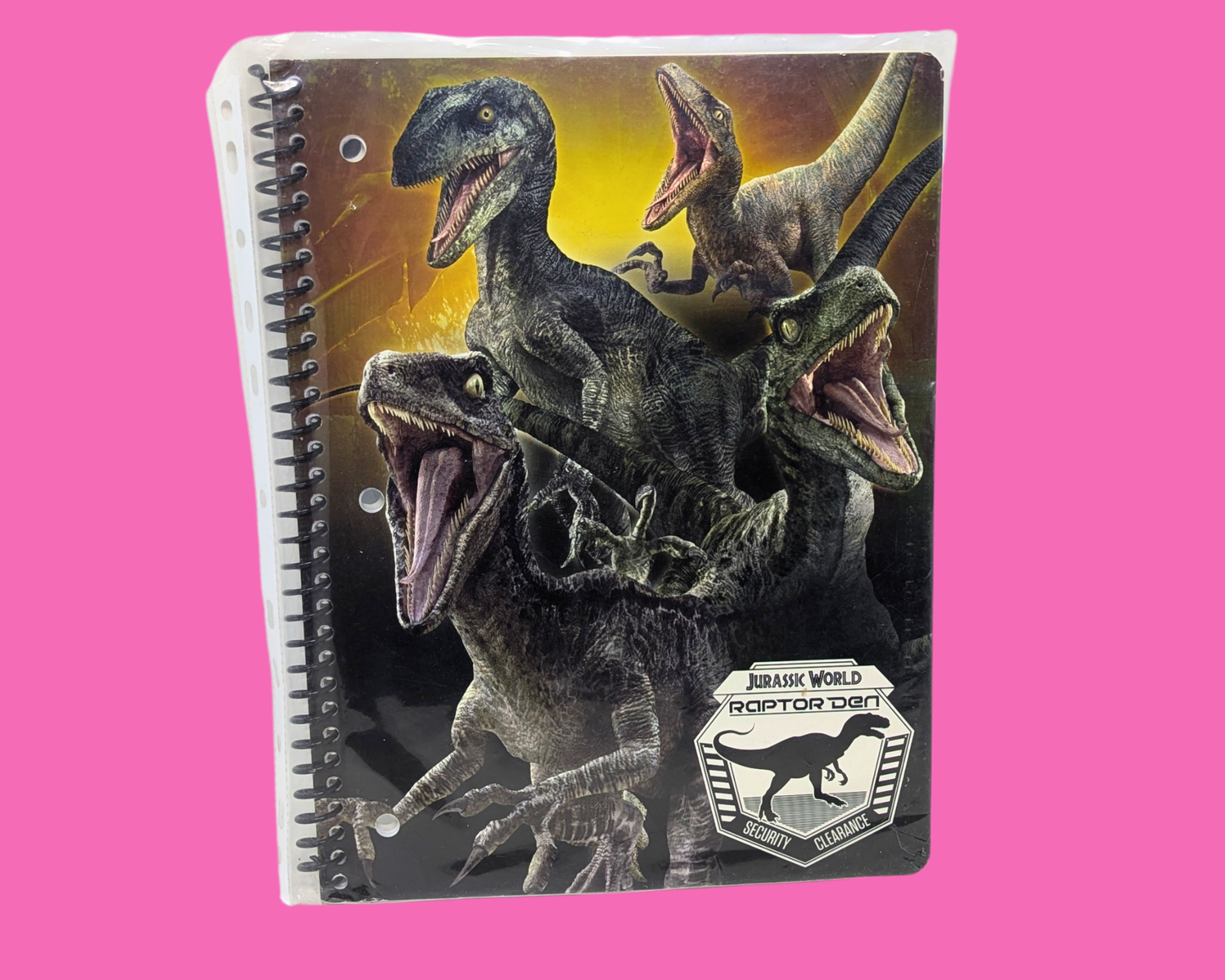 Jurassic World Notebook