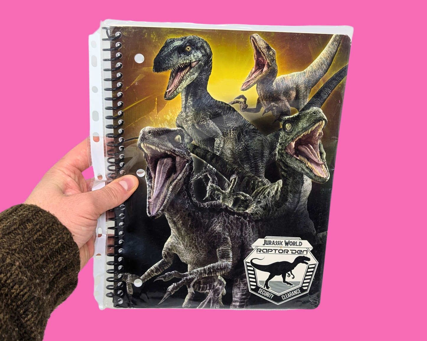 Jurassic World Notebook