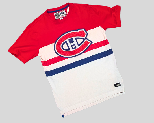 Official NHL Montreal Canadiens, Big Embroidery Patch, T-Shirt Size S