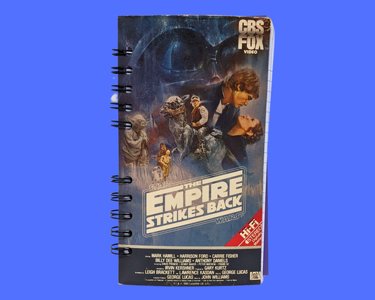 Star Wars The Empire Strikes Back VHS Movie Notebook