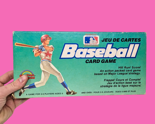 Vintage 1980's Major League Baseball Card Game