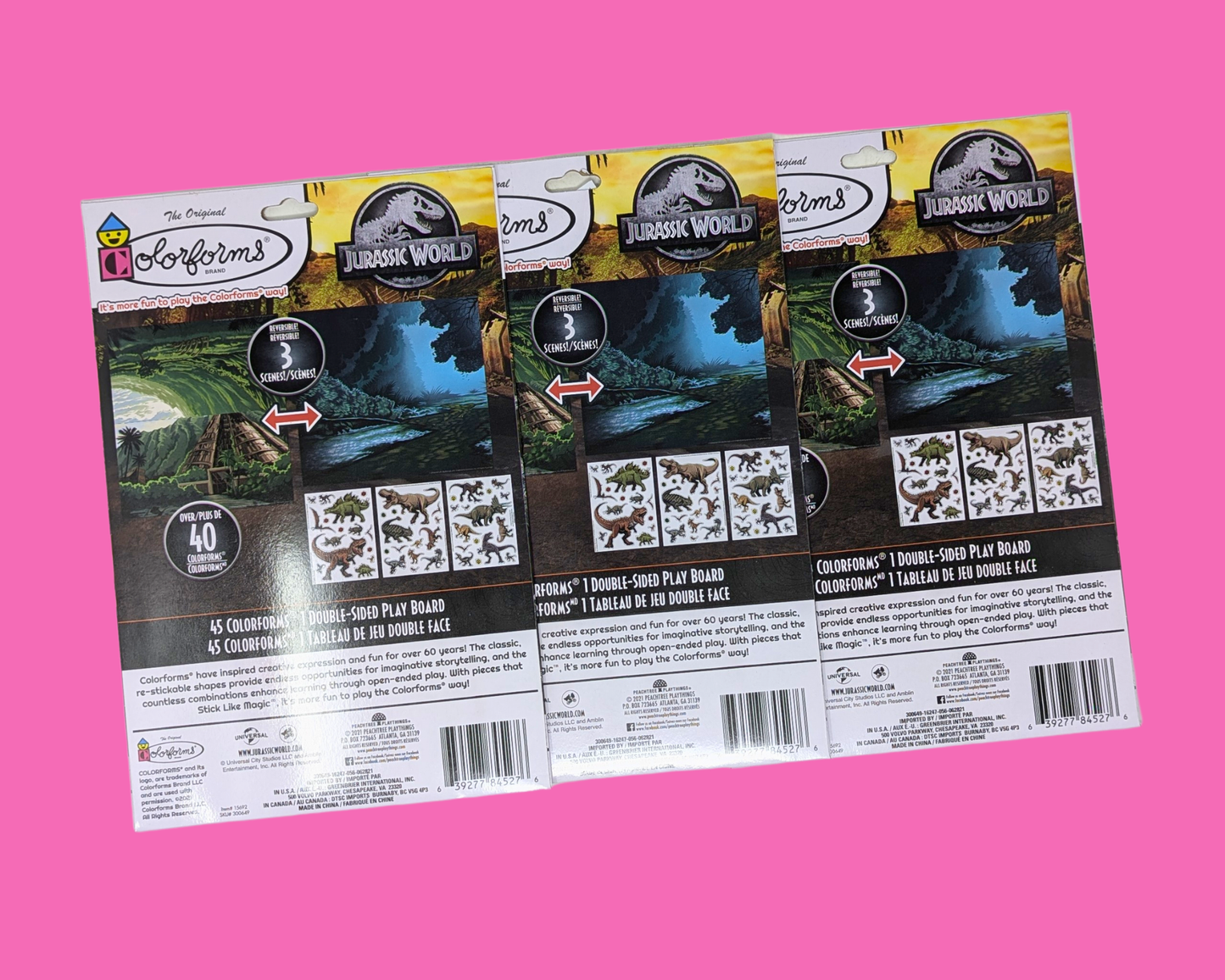 sJurassic World Sticker Book, Set of 3