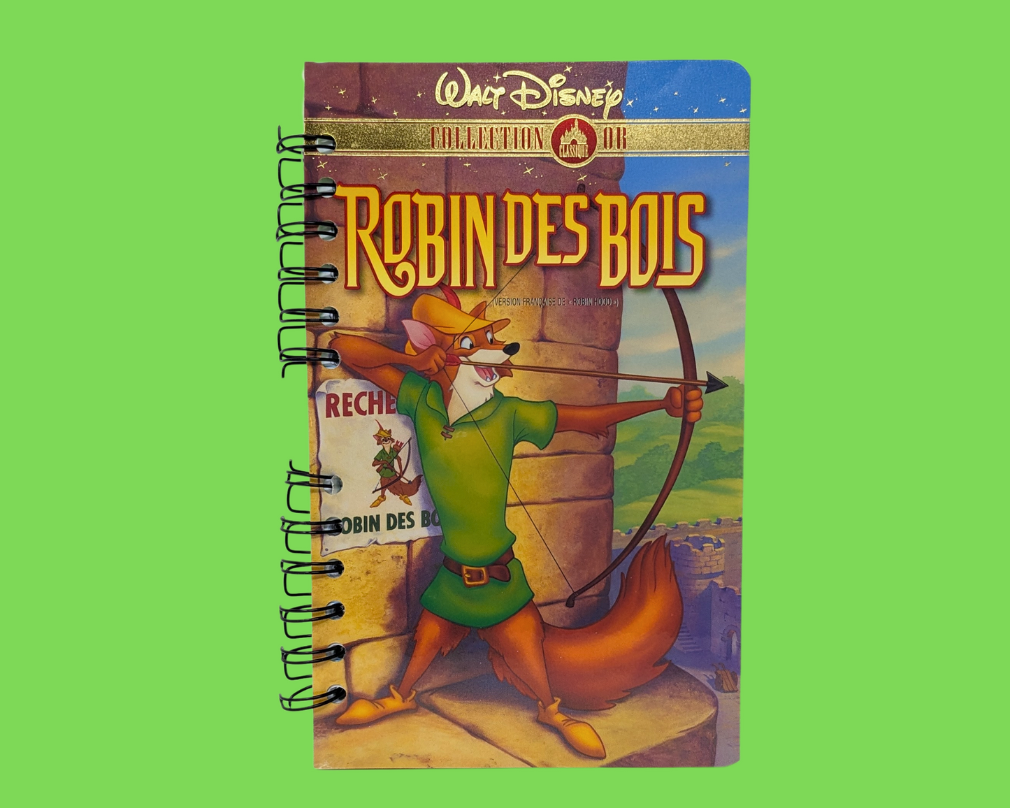 Robin Hood, Walt Disney VHS Movie Notebook