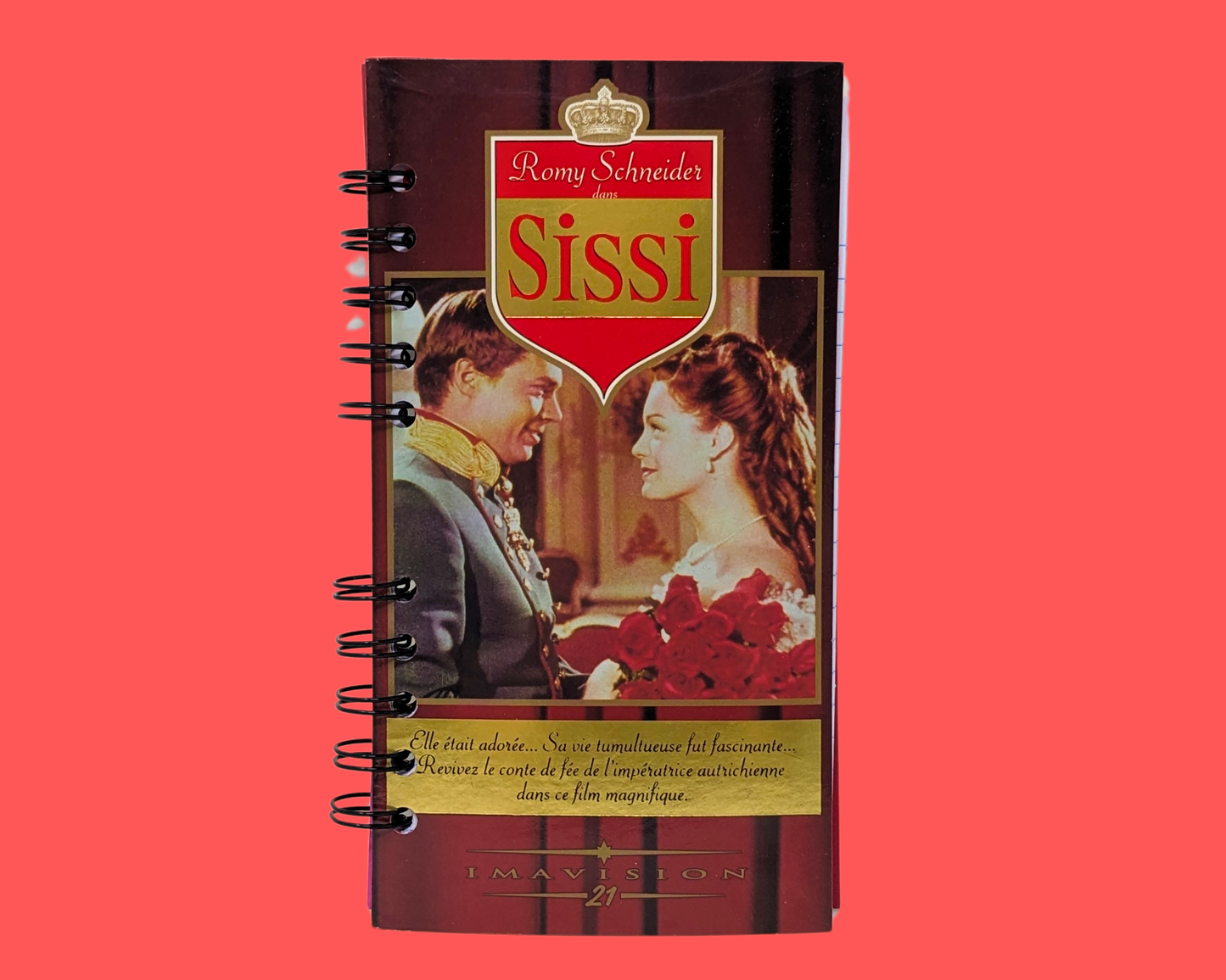 Sissi VHS Movie Notebook