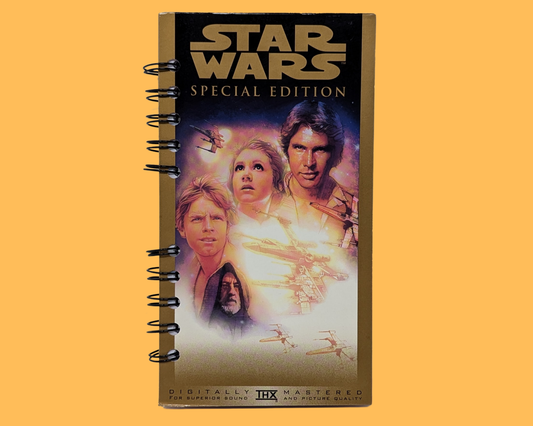 Star Wars VHS Movie Notebook