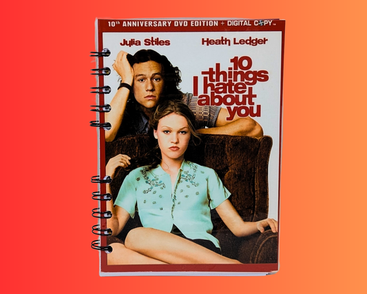 10 Things I Hate About You DVD Movie Notebook