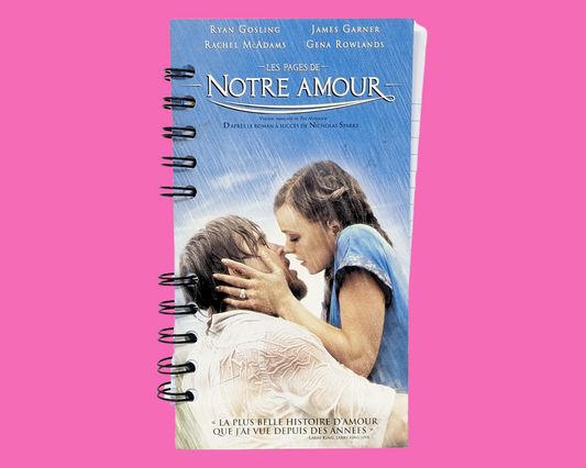 The Notebook VHS Movie Notebook