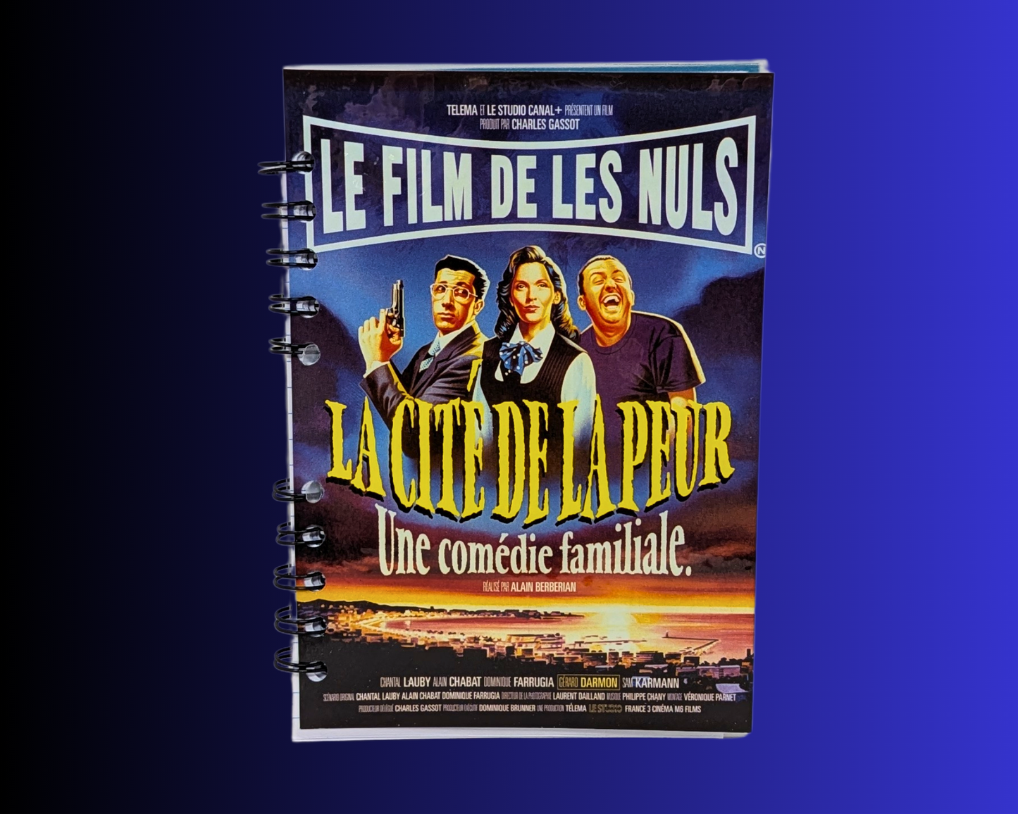 La Cité De La Peur DVD Movie Notebook