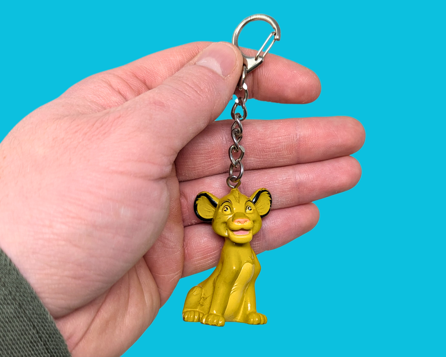 Vintage The Lion King Toy Keychain