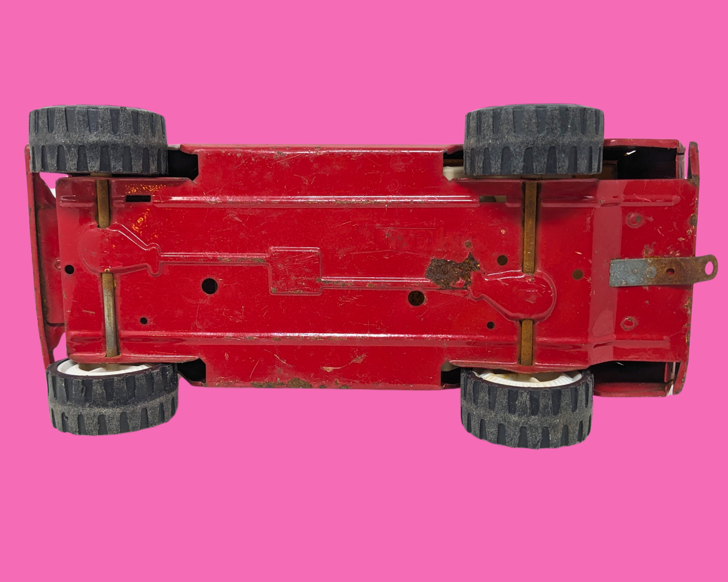 Vintage 1970's Red Convertible Tonka Car