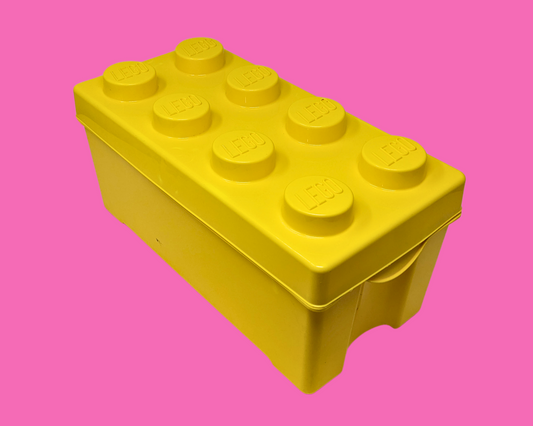 Yellow Lego Box