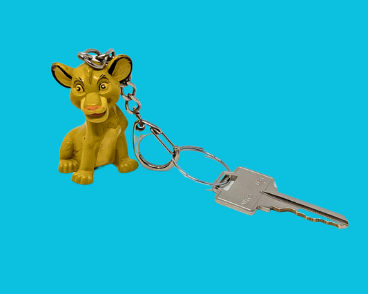 Vintage The Lion King Toy Keychain