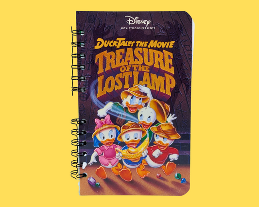 DuckTales The Movie, Treasure of the Lost Lamp, Walt Disney VHS Movie Notebook