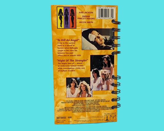 Charlie's Angels, Angels Under Cover VHS Movie Notebook