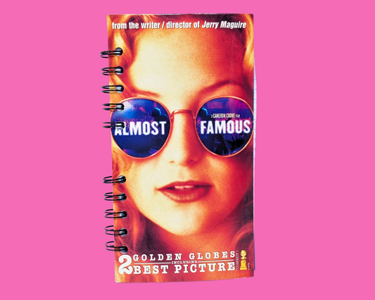 Almost Famous VHS Movie Notebook