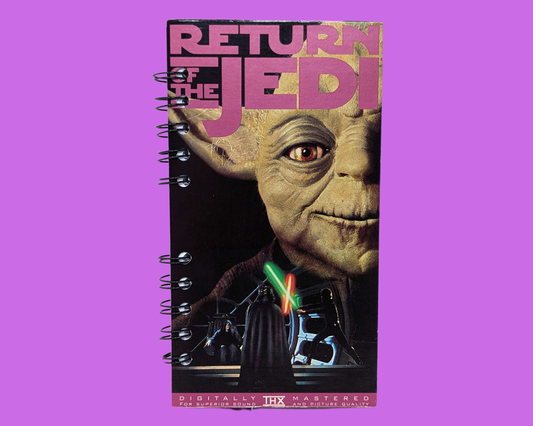 Star Wars The Return of the Jedi VHS Movie Notebook