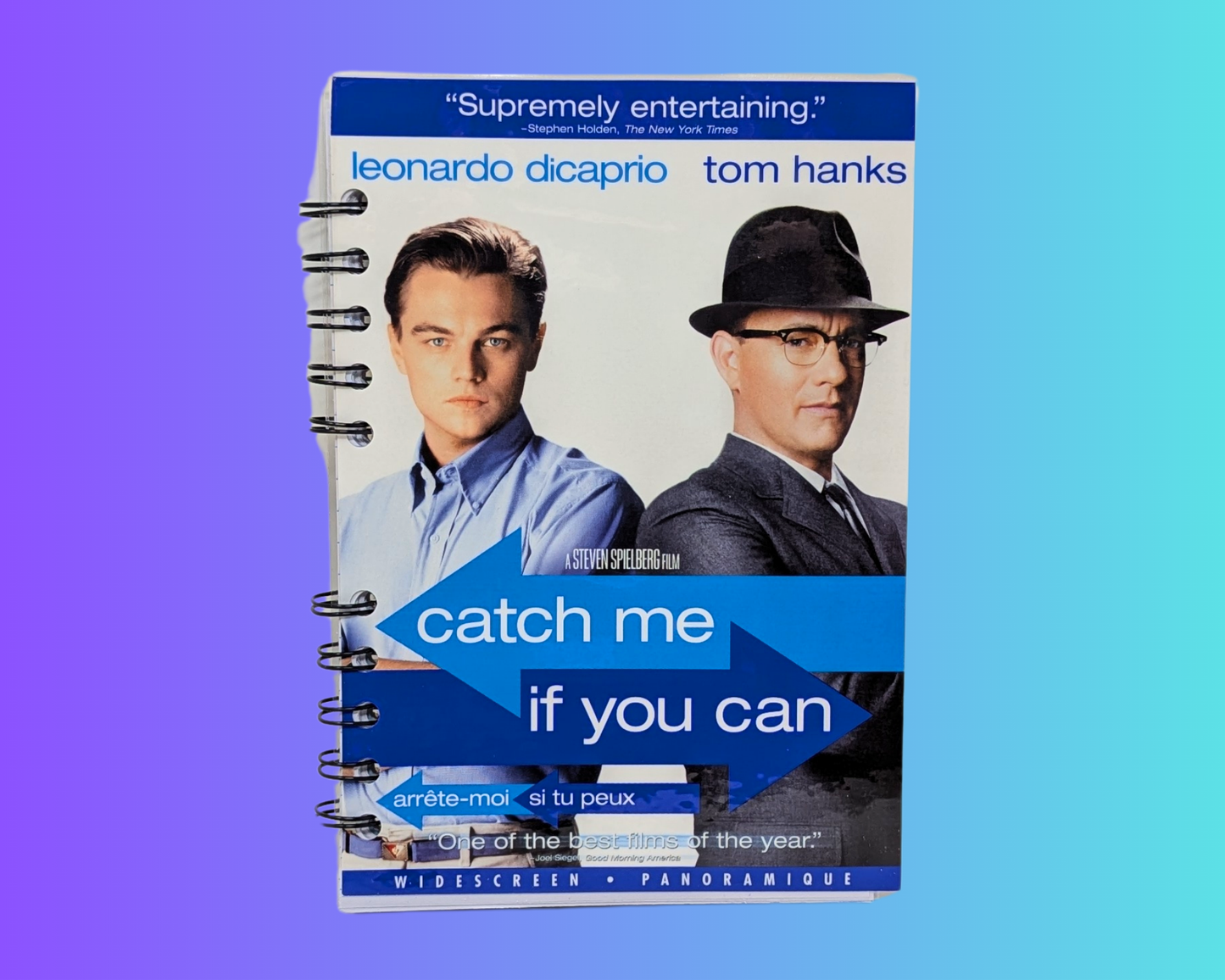 Catch Me If You Ca DVD Movie Notebook