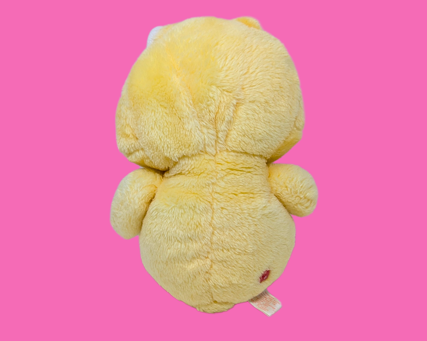 Vintage 1980's Yellow Care Bear Plushie