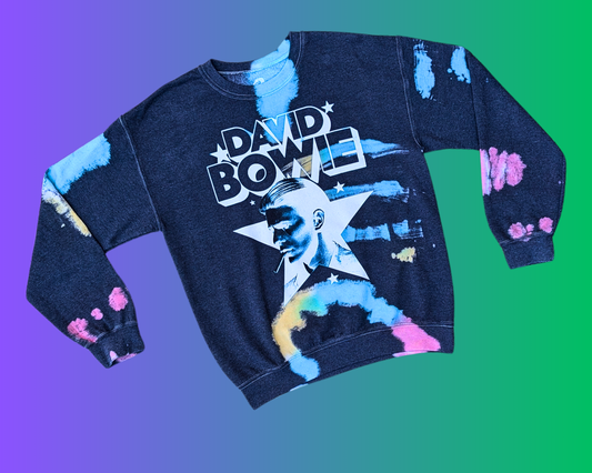 Y2K Official David Bowie Crewneck Size S