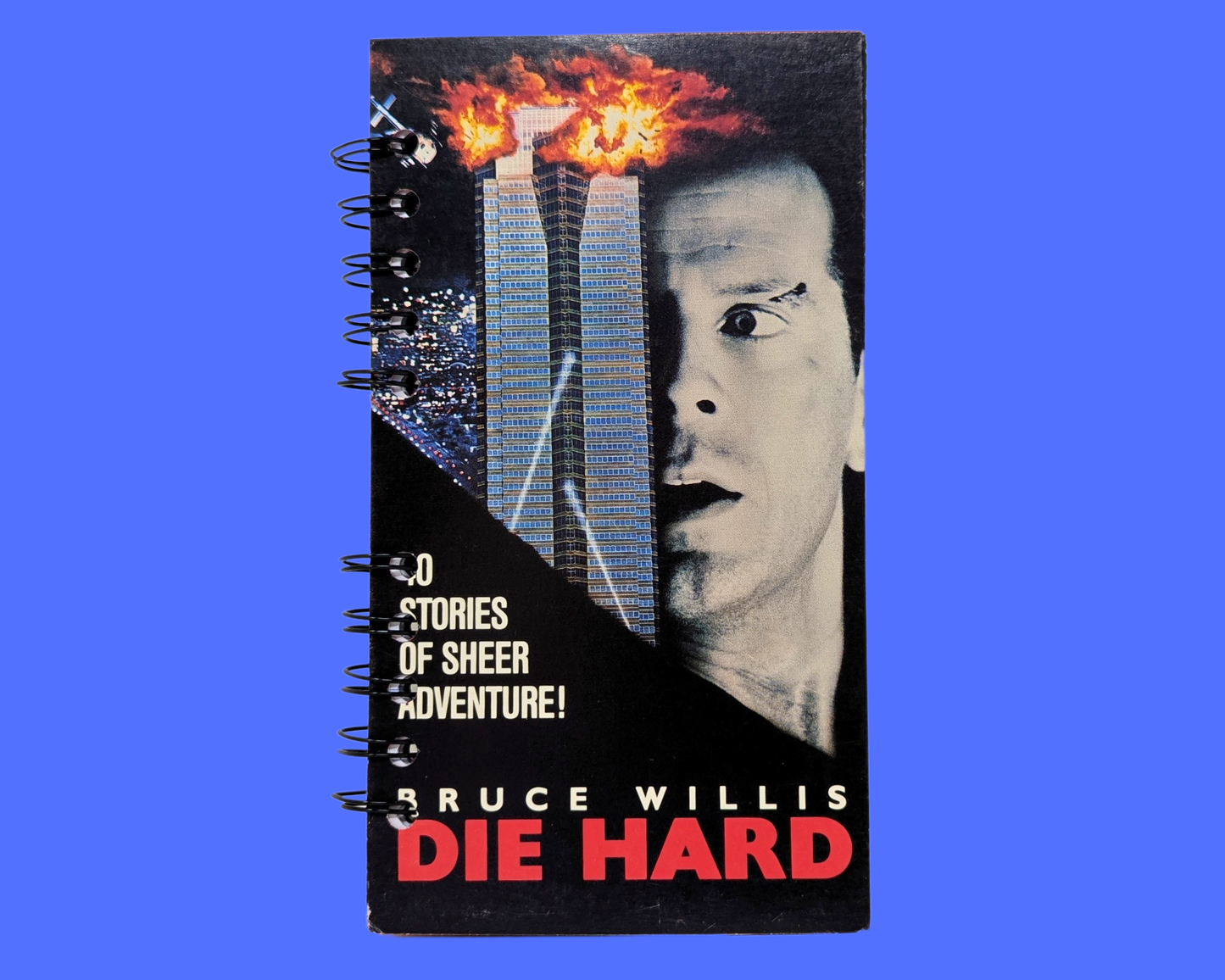 Die Hard VHS Movie Notebook