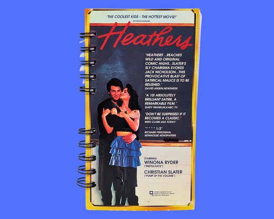 Heathers VHS Movie Notebook