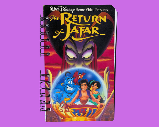 The Return of Jafar, Walt Disney VHS Movie Notebook