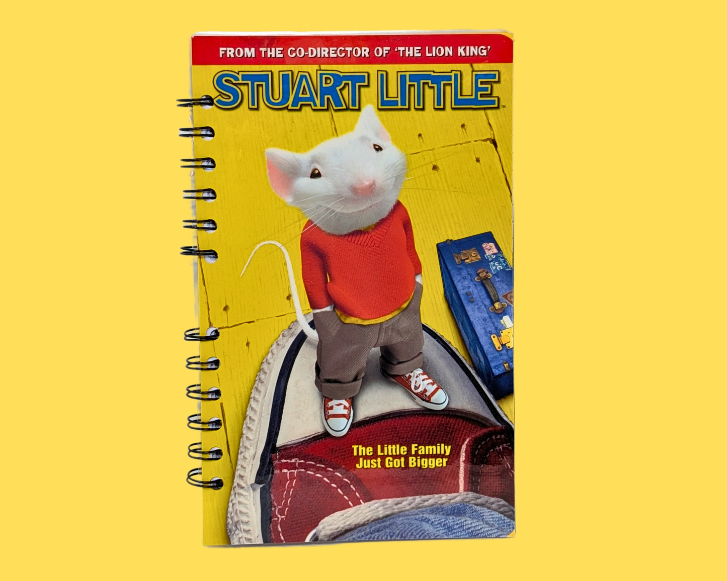 Stuart Little VHS Movie Notebook