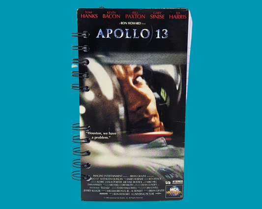 Apollo 13 VHS Movie Notebook