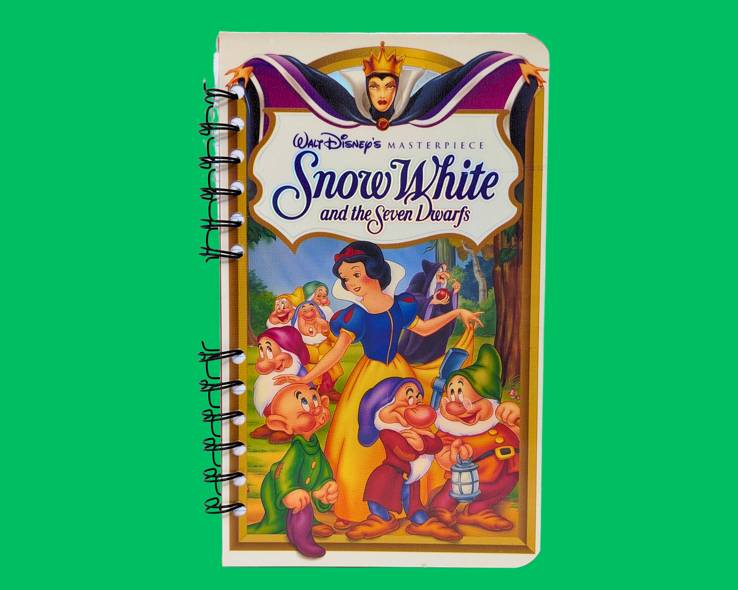 Snow White and the Seven Dwarves, Walt Disney VHS Movie Notebook