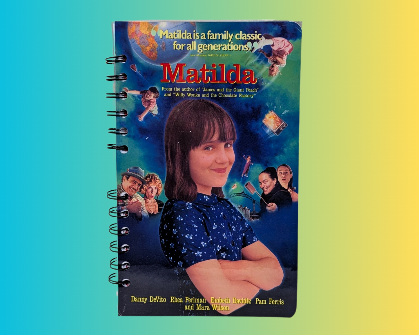 Matilda VHS Movie Notebook