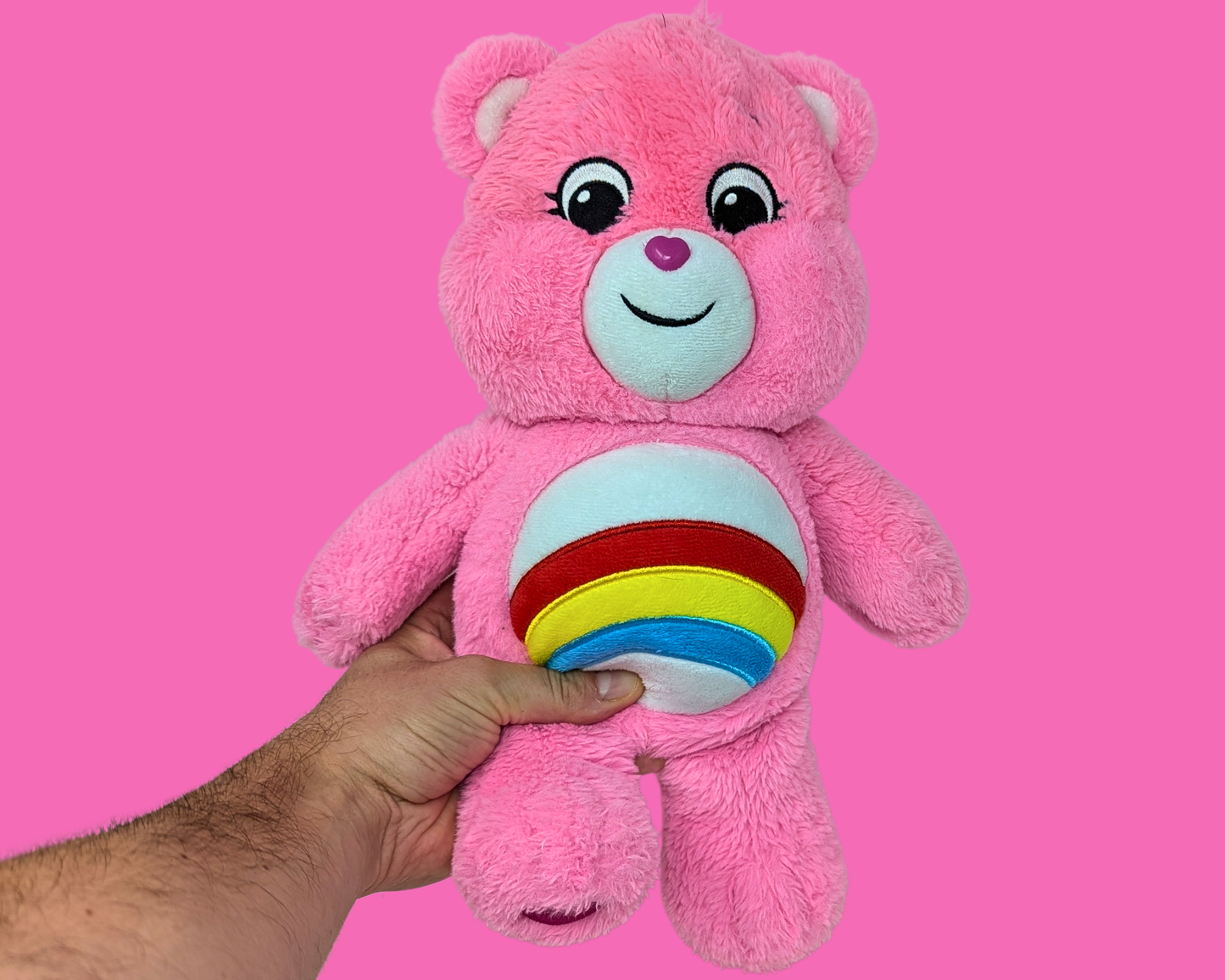 Y2K Pink Care Bear Plushie