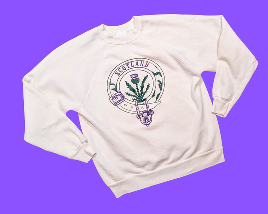 Vintage 1990's Scotland Crewneck Size L