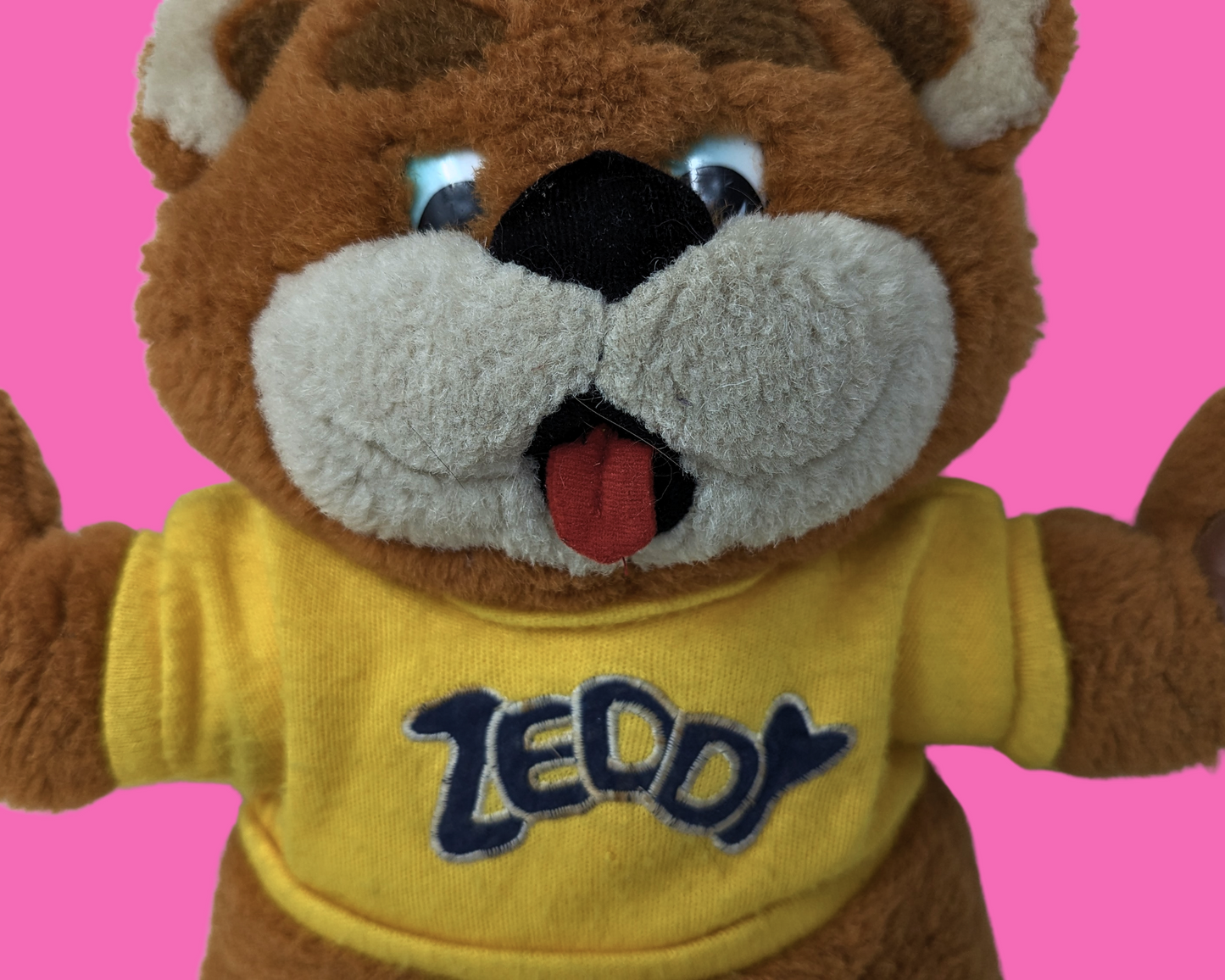 Jouet en peluche Zeddy, Zellers Mascott vintage des années 1990