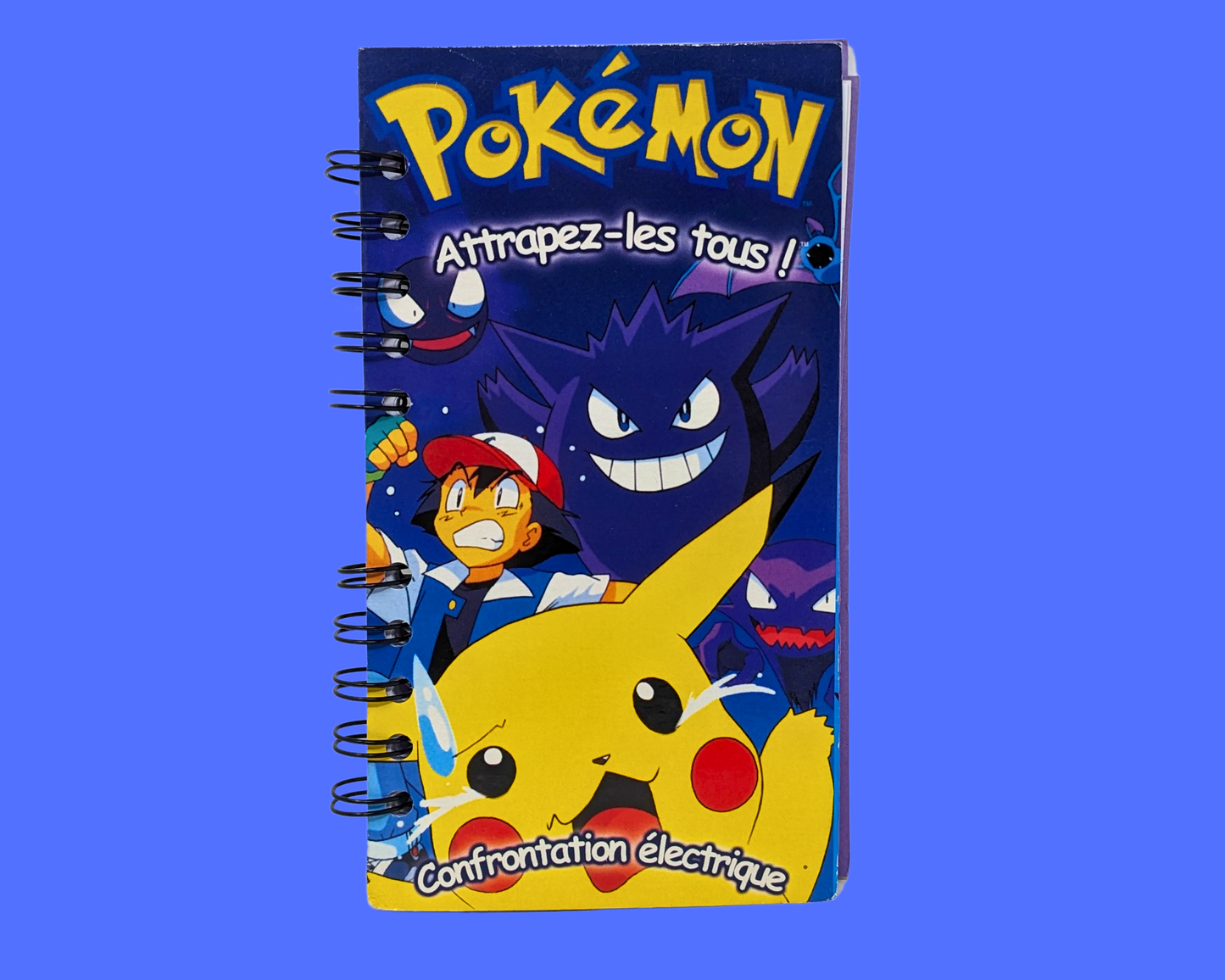 Pokémon Attrapez-Les Tous ! Confrontation Électrique VHS Movie Notebook