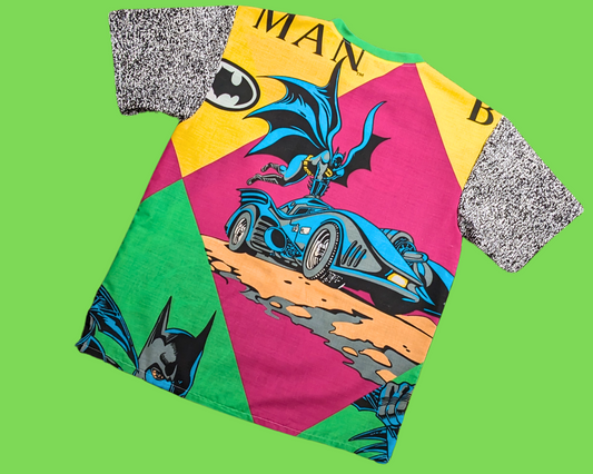 Handmade, Upcycled Vintage 1992 Batman T-Shirt Size M