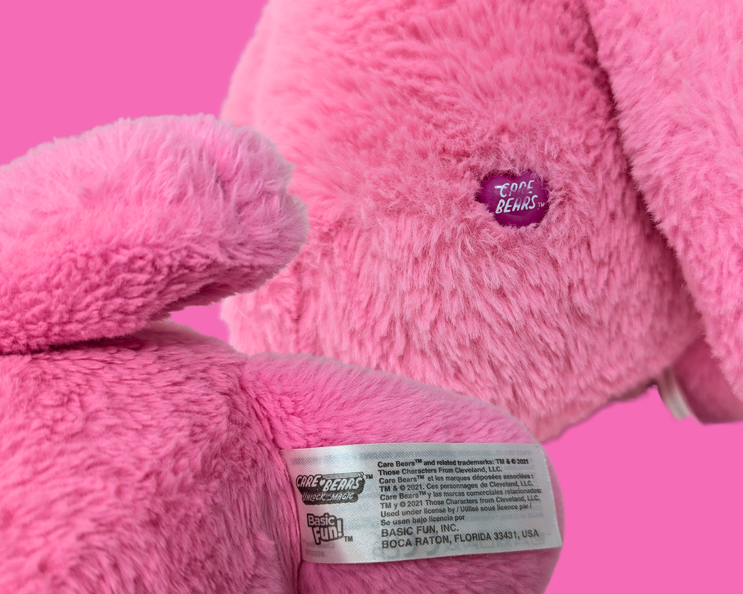 Y2K Pink Care Bear Plushie