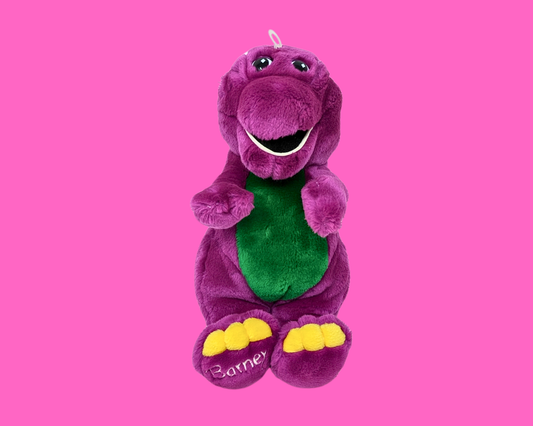 Vintage 1990's Barney The Dinosaur Plushie