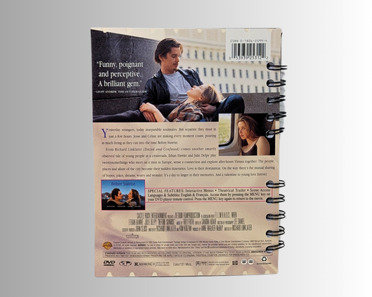 Before Sunrise DVD Movie Notebook