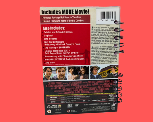 Superbad DVD Movie Notebook