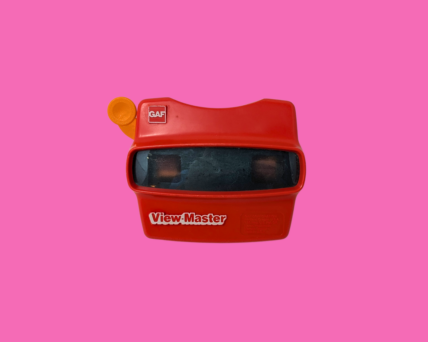 Vintage 1990's Red View-Master, No Disk Included