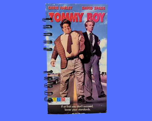 Tommy Boy VHS Movie Notebook