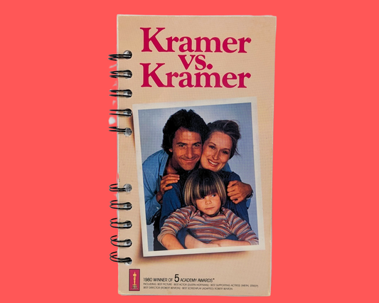 Kramer VS. Kramer VHS Movie Notebook