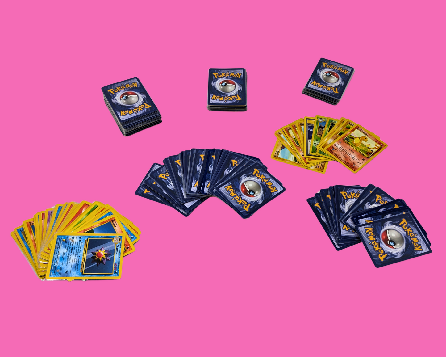 Y2K Pokemon Cards, Lof of 265 Cards