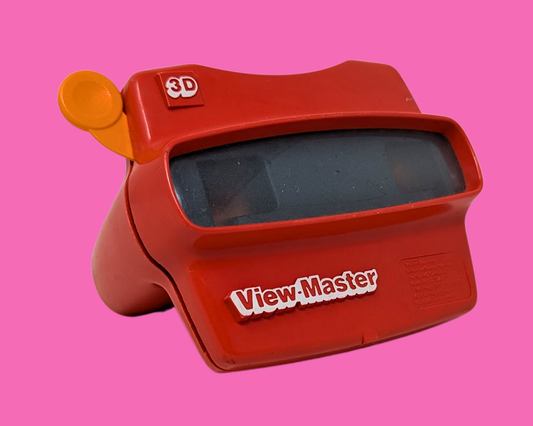 Vintage 1990's Red View-Master Toy