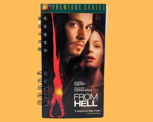 From Hell VHS Movie Notebook