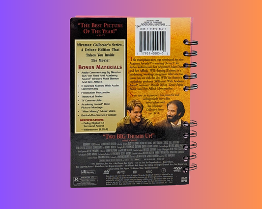 Good Will Hunting DVD Movie Notebook