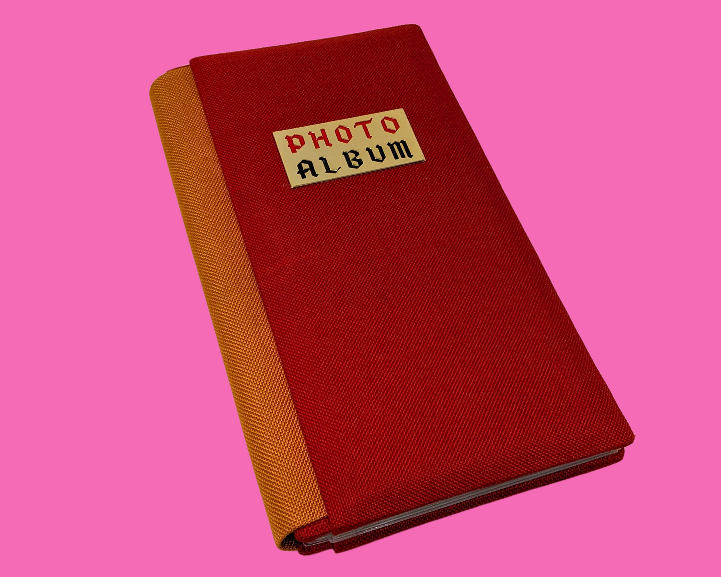 Vintage 1960's Red Photo Album